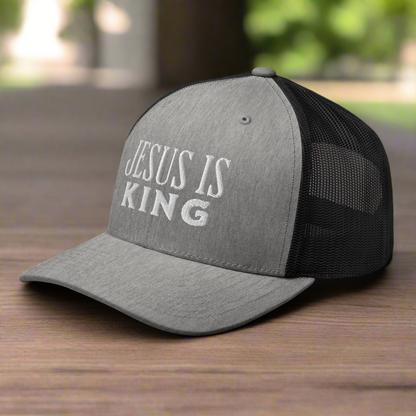 Jesus Is King Trucker Hat