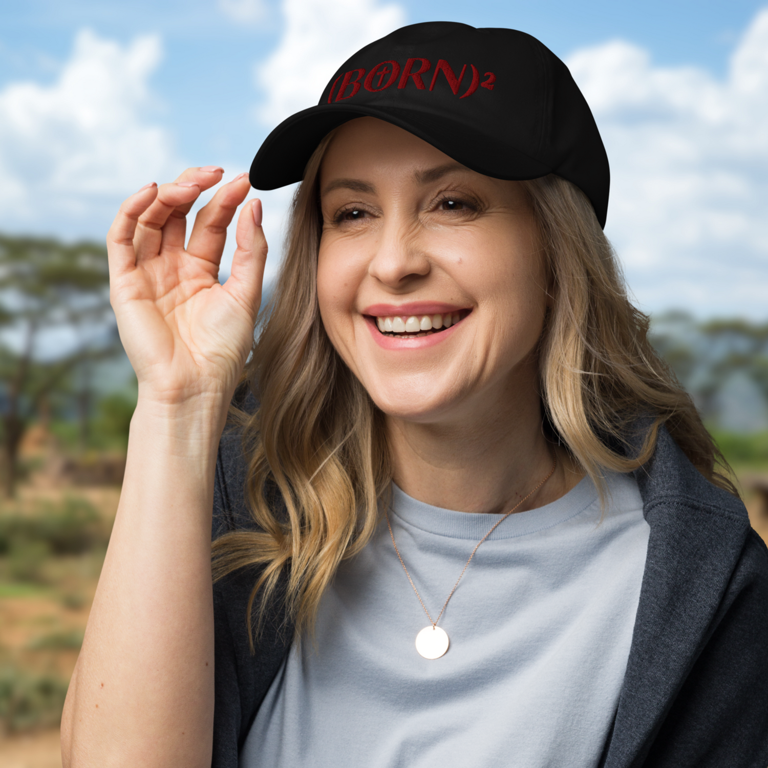 (BORN)² Puffed Dad Hat
