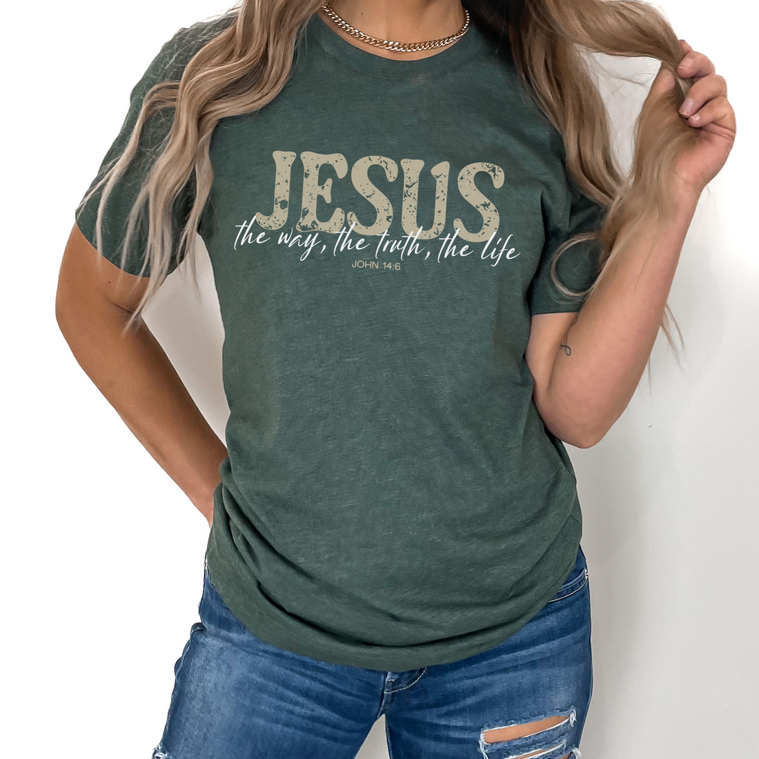 Jesus the Way, the Truth, the Life Unisex T-Shirt