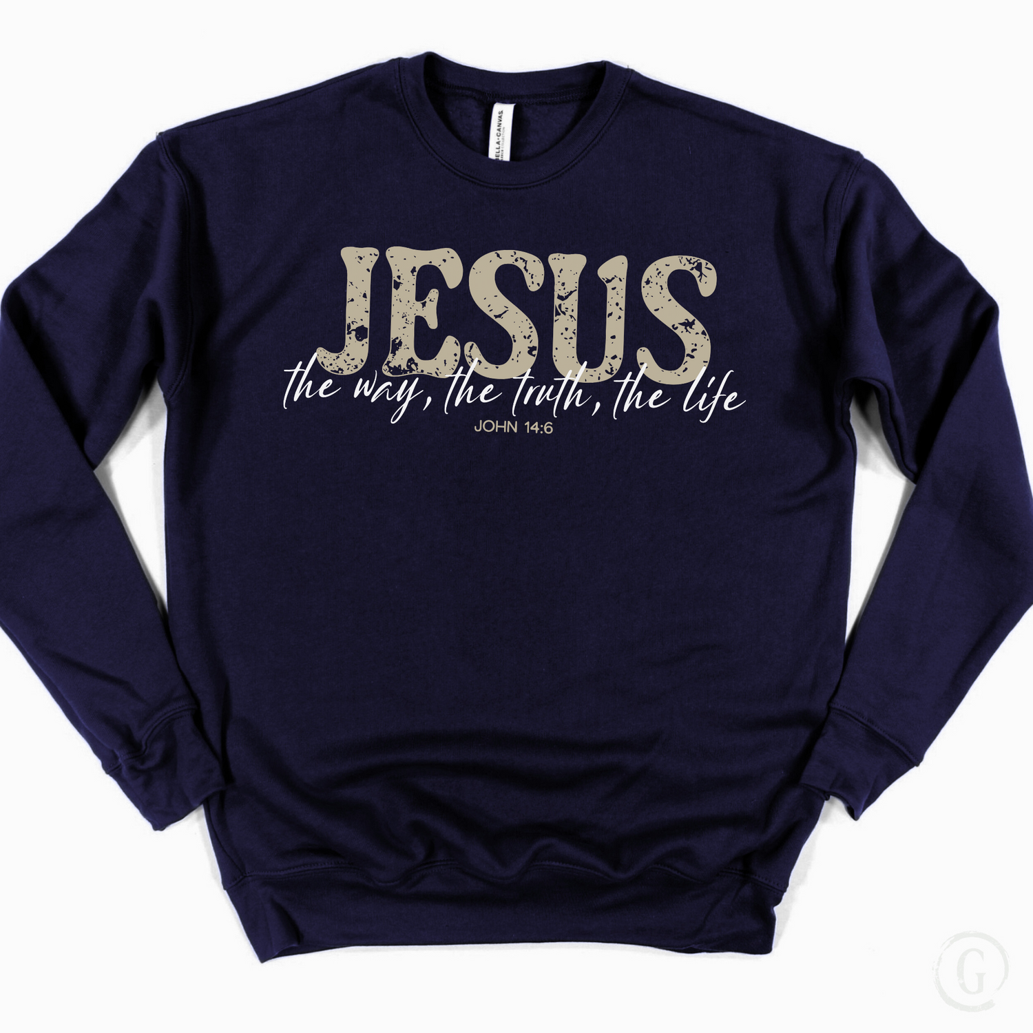 Jesus the Way, the Truth, the Life Unisex Premium Sweatshirt