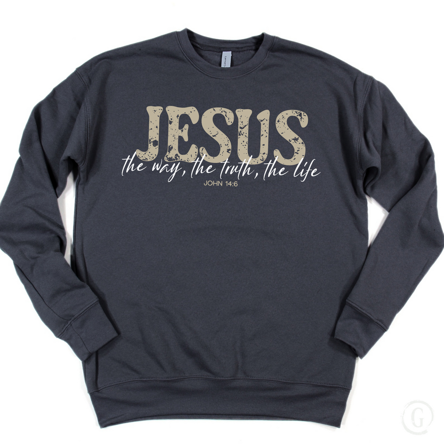 Jesus the Way, the Truth, the Life Unisex Premium Sweatshirt