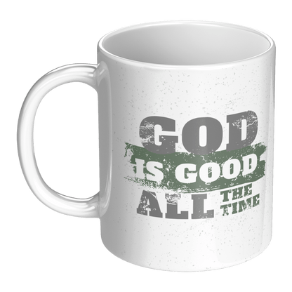 God Is Good And By Grace Alone Design Co. Logo Ceramic Mug