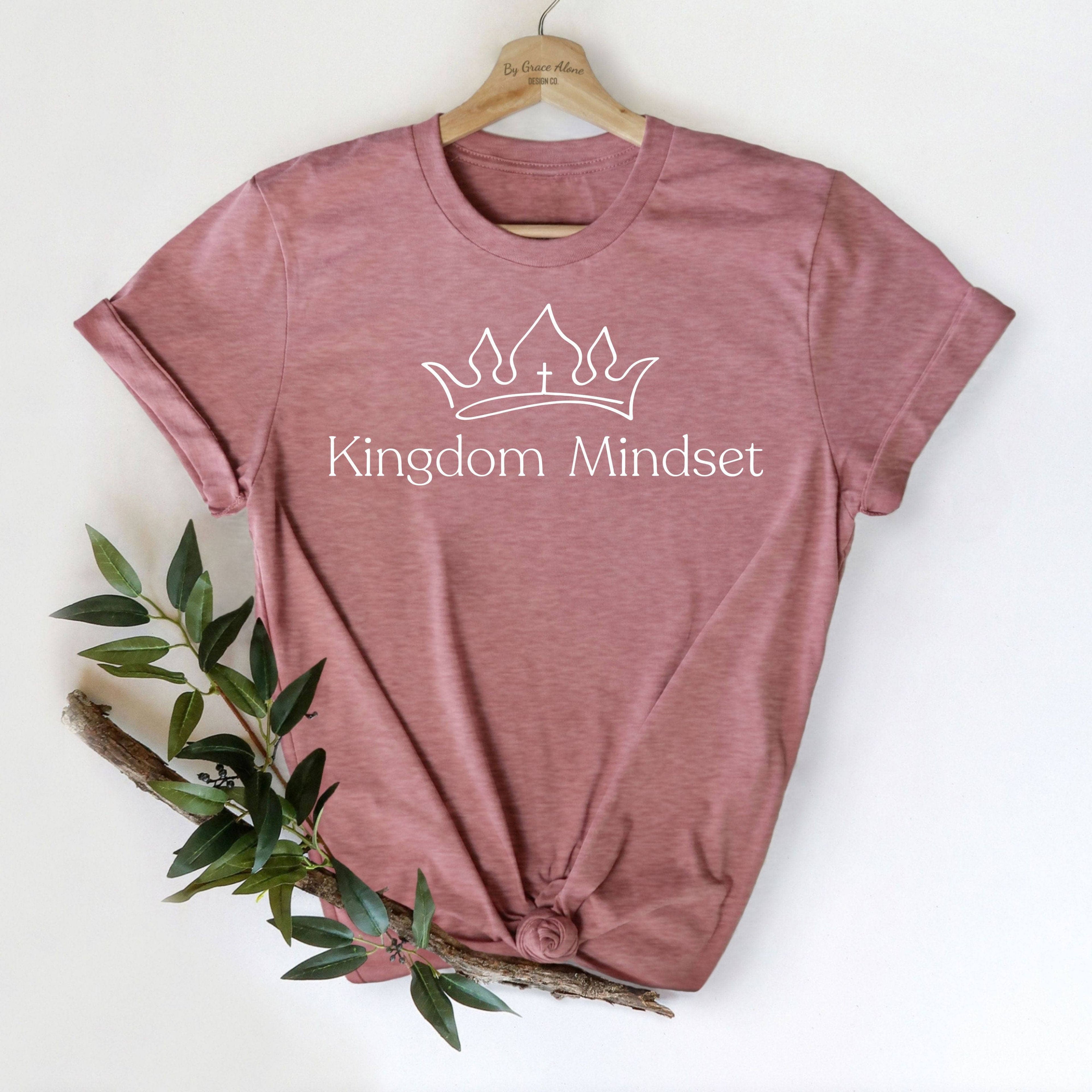 Kingdom Mindset Unisex T-Shirt Heathers Heather Mauve