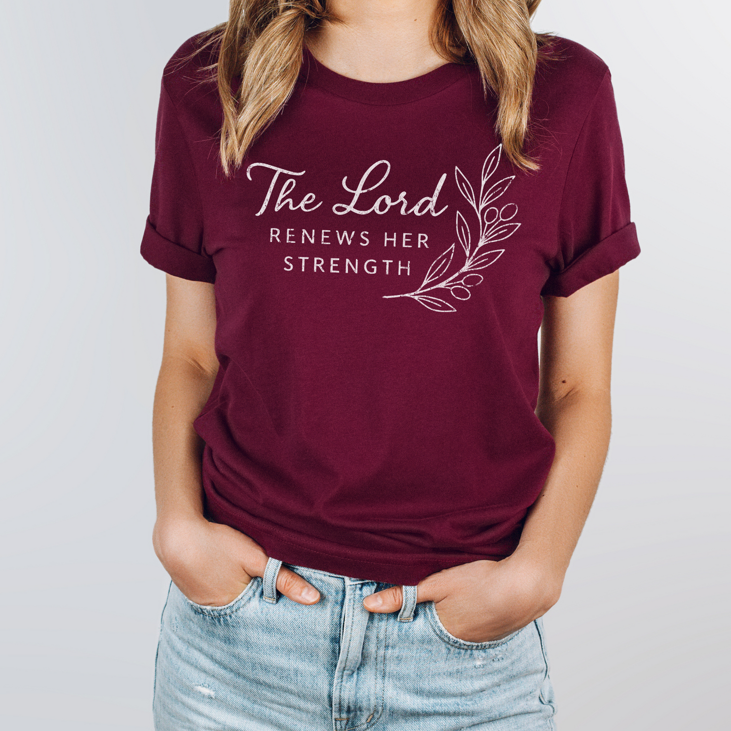 The Lord Renews Her Strength Unisex T-Shirt