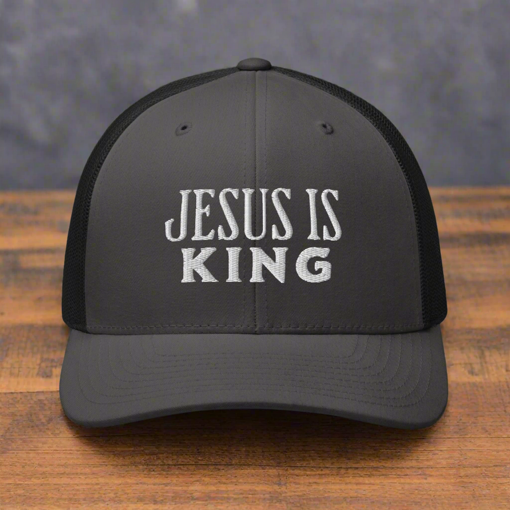 Jesus Is King Trucker Hat