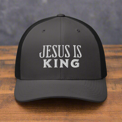 Jesus Is King Trucker Hat