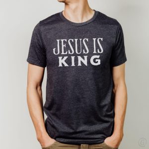 Jesus Is King Christian Unisex T-Shirt | Faith Based Apparel | Revelation 17:14 | FREE Shipping
